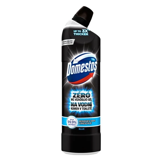 WC vízkőoldó 750 ml., Domestos Zéró Blue