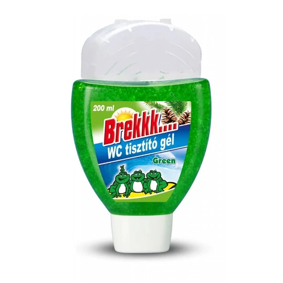 WC illatosító gél 200 ml. + kosár, Brekk zöld