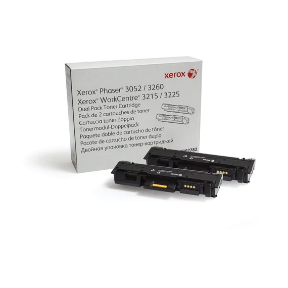 Xerox 3052/3260/3225 toner twinpack fekete 106R02782 (eredeti)