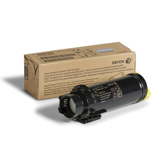Xerox 106R03483 sárga toner 1K Phaser 6510, WC6515 (eredeti)