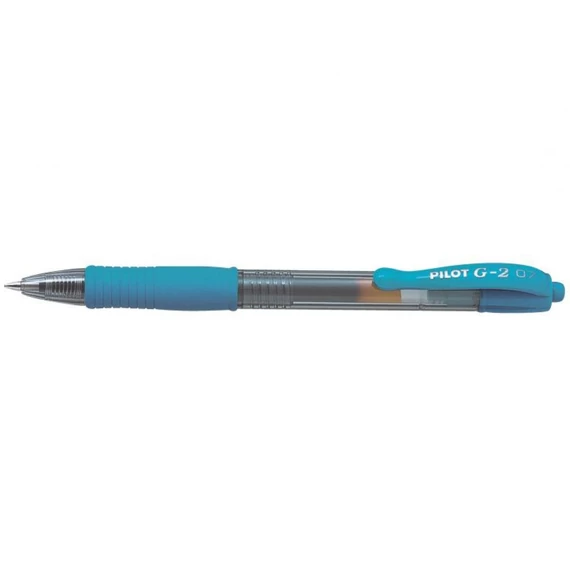 Zseléstoll, 0,32 mm, nyomógombos, PILOT "G-2", égkék