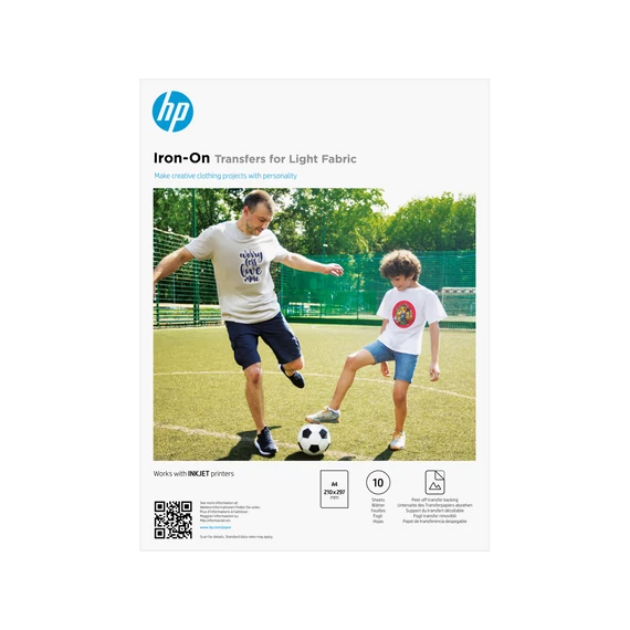 HP A/4 rávasalható matricák világos anyagokhoz 10lap AA7N8A