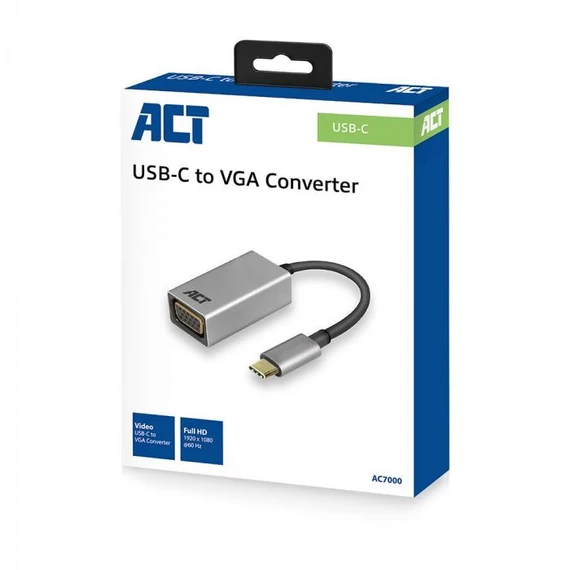 ACT AC7000 USB-C to VGA Converter