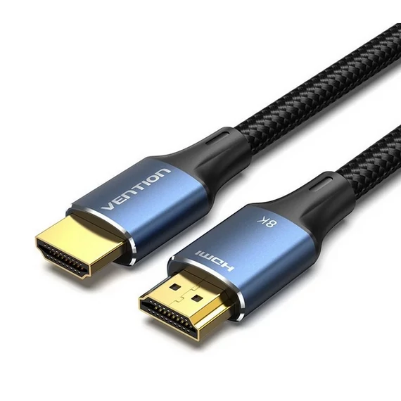 KÁBEL HDMI/M -> HDMI/M (8K, alu, kék), 3m, Vention
