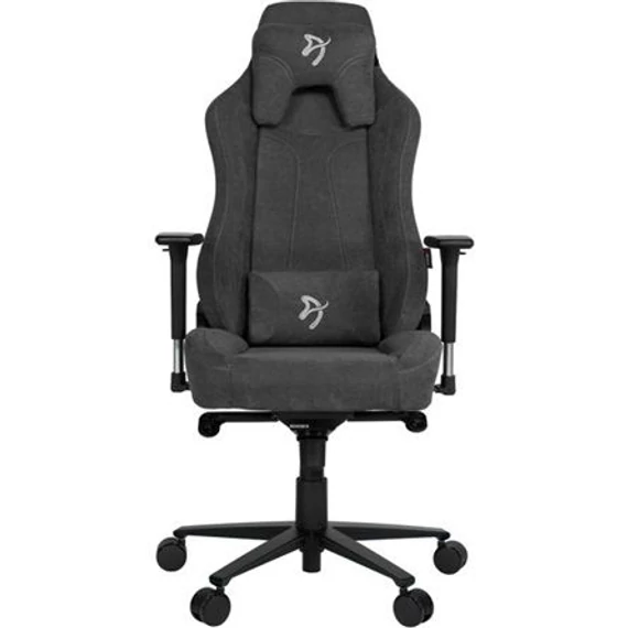 Arozzi Vernazza Soft Fabric Gamin Chair Dark Grey