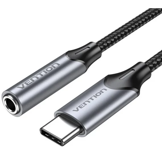 KÁBEL USB-C/M -> 3.5mm/F , 0,1m, Vention