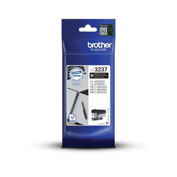 Brother LC3237BK Black (eredeti)