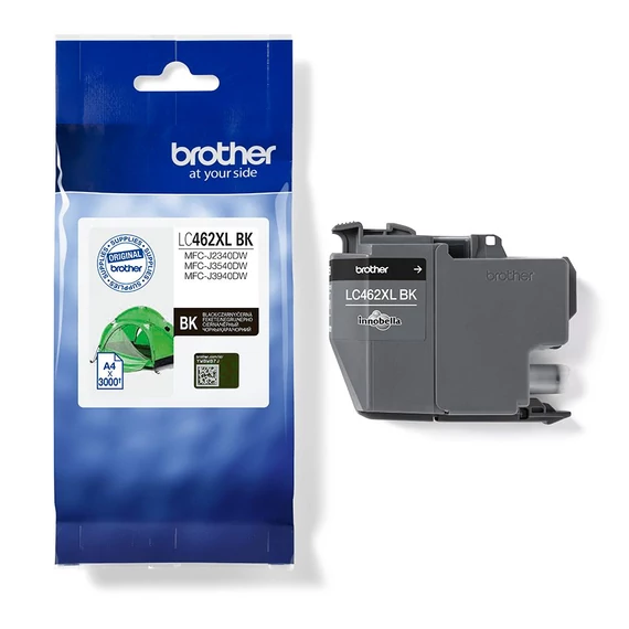 Brother LC462XLBK Black tintapatron (eredeti)