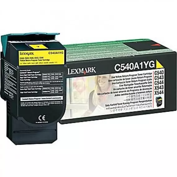 Lexmark C540A1YG Toner (eredeti)