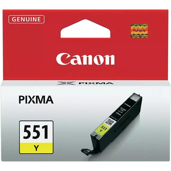 Canon CLI-551 sárga tintapatron 6511B001 (eredeti)