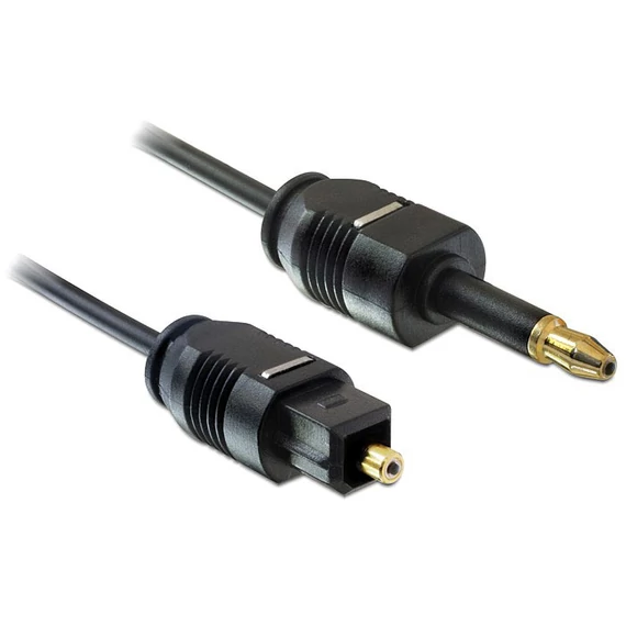 DeLock Cable Toslink Standard male > Toslink mini 3.5 mm male 2m