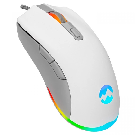 Everest SGM-L1 LUMOS RGB Gaming Optical Mouse White