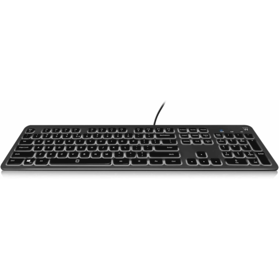 Ewent EW3268 Wired Keyboard with backlight Black IT