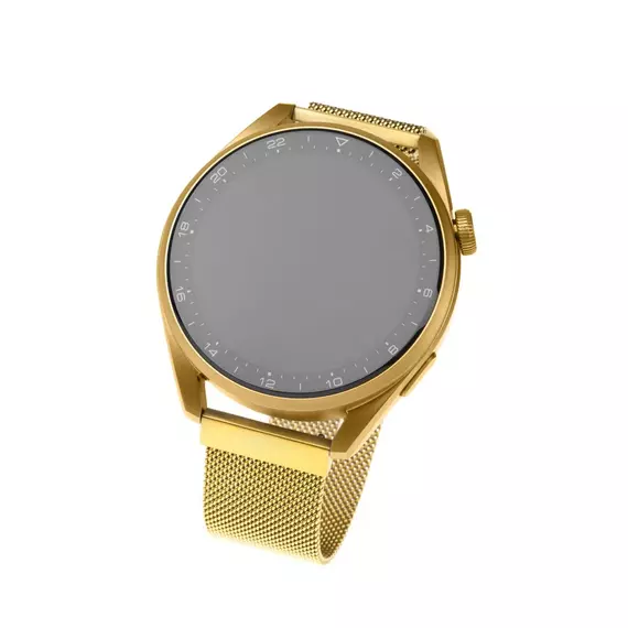 FIXED Mesh Strap Smatwatch 22mm wide, gold