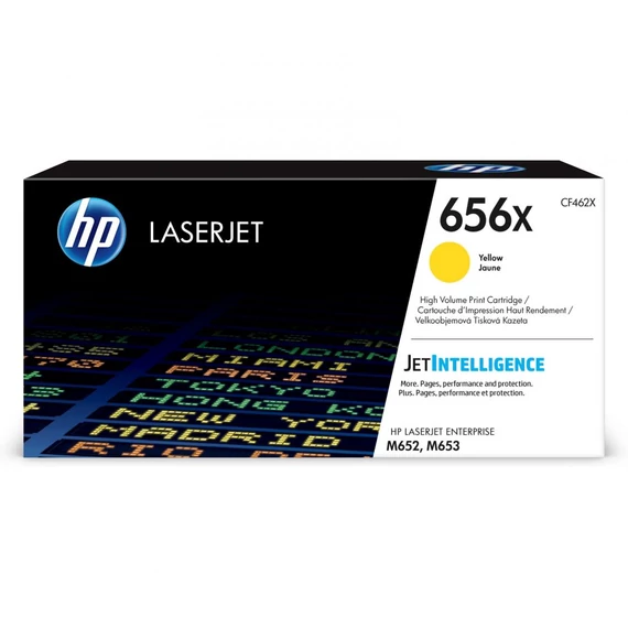 HP CF462X No.656X sárga toner (eredeti)