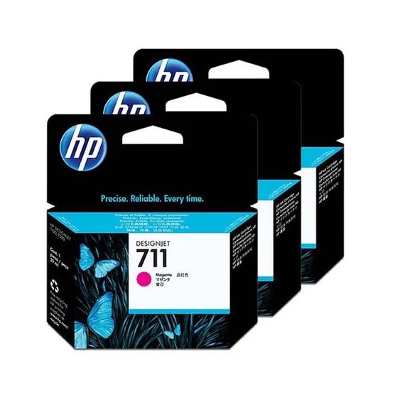 HP CZ135A No.711 magenta tripla tintapatron csomag (eredeti)