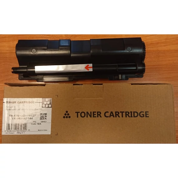 Kyocera TK130 fekete toner 7,2K CHIPES (utángyártott CT)