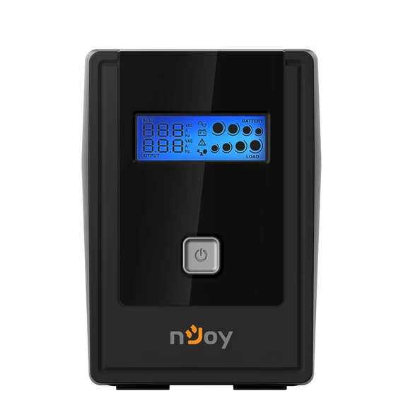 Njoy UPCMTLS665TCAAZ01B Cadu 650 LCD 600VA UPS