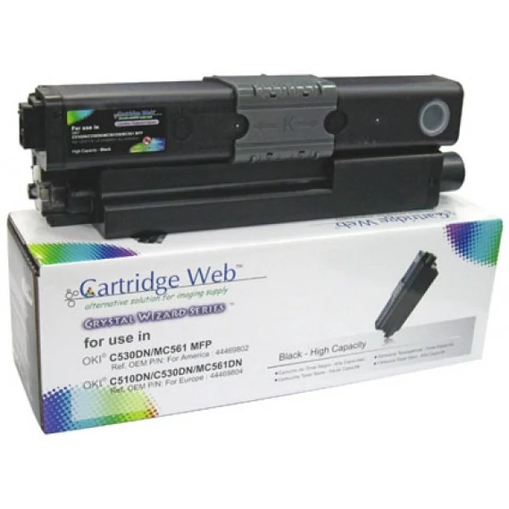 Oki C510/530 fekete toner 5K (utángyártott CW)