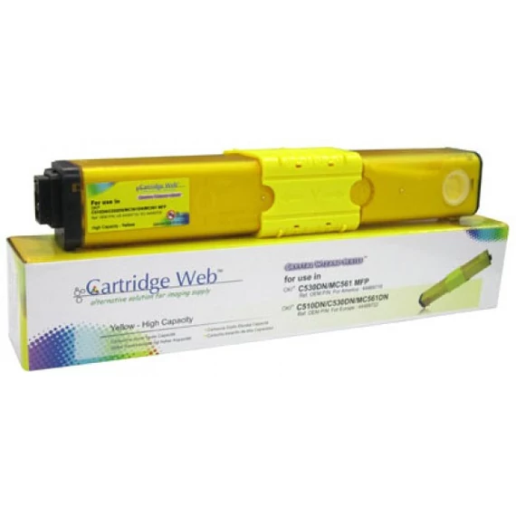 Oki C510/530 sárga toner 5K (utángyártott CW)