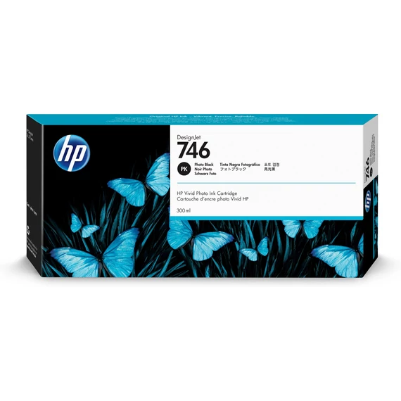 HP P2V82A No.746 Photo fekete tintapatron 300ml (eredeti)