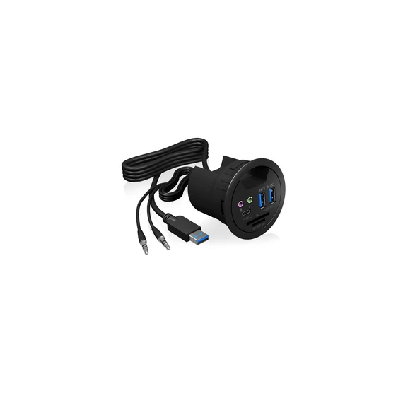 Raidsonic IcyBox IB-HUB1404A asztali Hub 2x USB 3.0, 1x USB 3.0 Type-C,