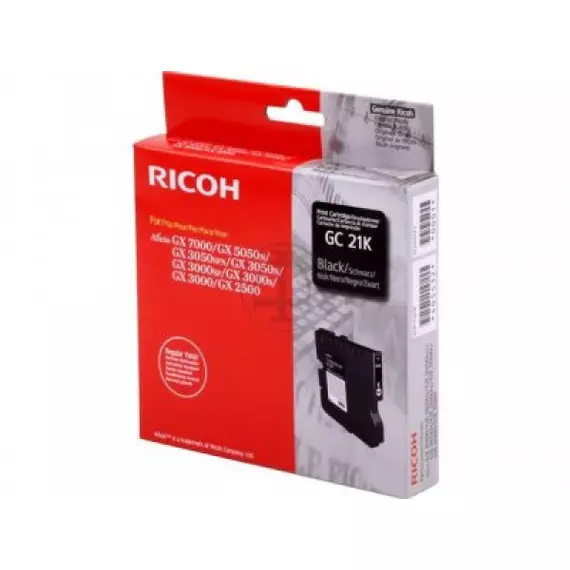 Ricoh GX 3000/5050 ink Bk. GC21K /405532/ (eredeti)