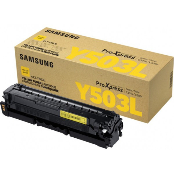Samsung SLC3010/3060 sárga toner CLT-Y503L (SU491A) (eredeti)