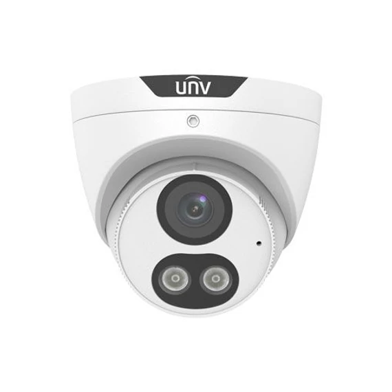 Uniview Prime-III 5MP ColorHunter turret dómkamera, 2.8mm objektívvel, mikrofonnal