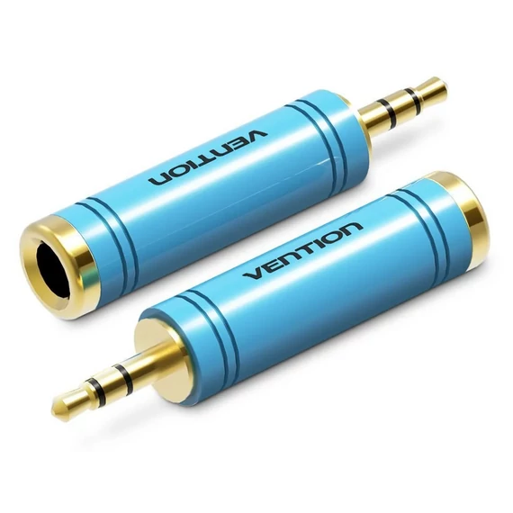 ADAPTER 6.5mm/F -> 3.5mm/M, (audio,kék), Vention