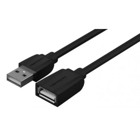 KÁBEL USB-A 2.0/M -> USB-A 2.0/F 5m, (hossz,PVC), Vention