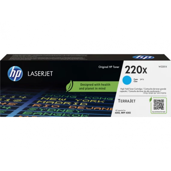 HP W2201X Toner Cyan 5,5k No.220X /o/