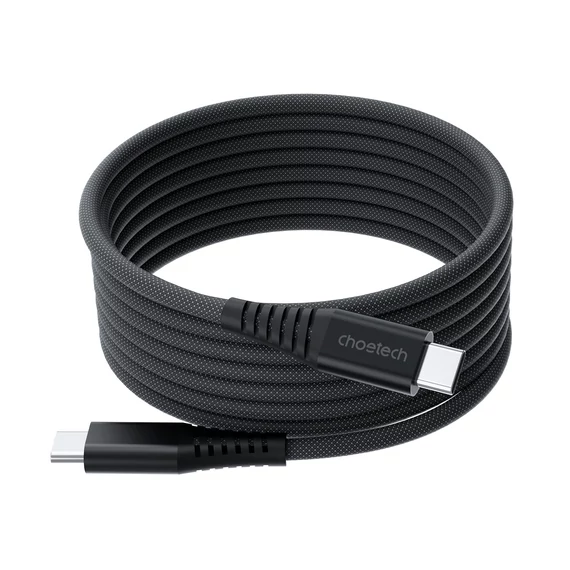 KÁBEL USB-C -> USB-C 3.1, (mágneses, 240W),1,8m, Choetech