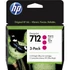HP 3ED78A 3PACK tintapatron magenta 29ML No.712 (eredeti)