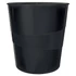 Papírkosár, 15 liter, LEITZ "Recycle", fekete