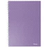 Spirálfüzet, A5, vonalas, 80 lap, ESSELTE "Colour`Breeze", levendula