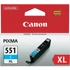 Canon CLI-551XL cián tintapatron 6444B001 (eredeti)