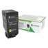Lexmark CX725 sárga toner (eredeti)