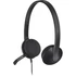 Fejhallgató, mikrofonnal, USB csatlakozás, LOGITECH "H340"