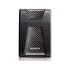 ADATA AHD650 2,5" 2TB USB3.1 ütésálló fekete külső winchester
