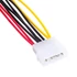 Akyga AK-CA-16 Adapter Molex / 2x SATA