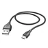 Hama micro USB - USB A 1m fekete adatkábel