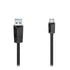 Hama 200651 USB 3.1 Type-C- USB A fekete 0,75m adatkábel