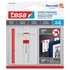 Akasztószög, öntapadó, állítható, TESA "Powerstrips®", érzékeny felületre, 2db/bliszt