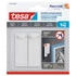 Akasztószög, öntapadós, TESA "Powerstrips®", érzékeny felületre, 2db/bliszt