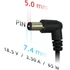 Akyga AK-ND-03 18,5V/3,5A/65W 7,4x5mm notebook hálózati töltő