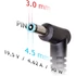 Akyga AK-ND-53 19,5V/4,62A/90W 4,5x3mm + pin notebook hálózati töltő