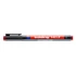 Alkoholos marker, OHP, 0,6 mm, EDDING "141 F", piros