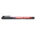 Alkoholos marker, OHP, 1 mm, EDDING "142 M", fekete