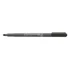 Alkoholos marker, OHP, 2-3 mm, B, ICO, fekete